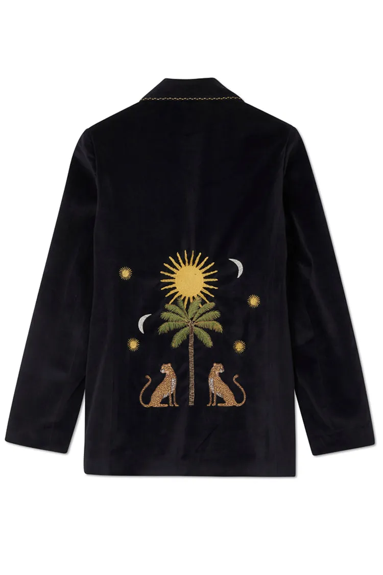 Black Velvet Blazer Running Wild - Enhanced Title