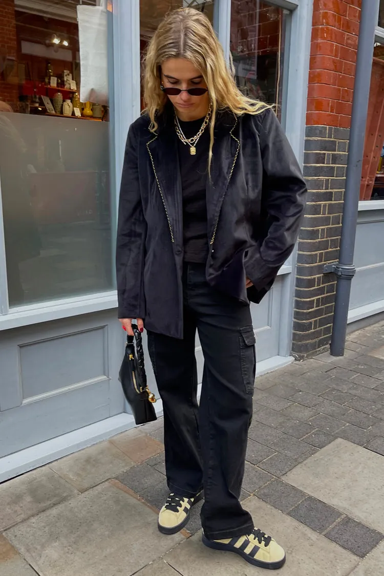 Black Velvet Blazer Running Wild - Enhanced Title