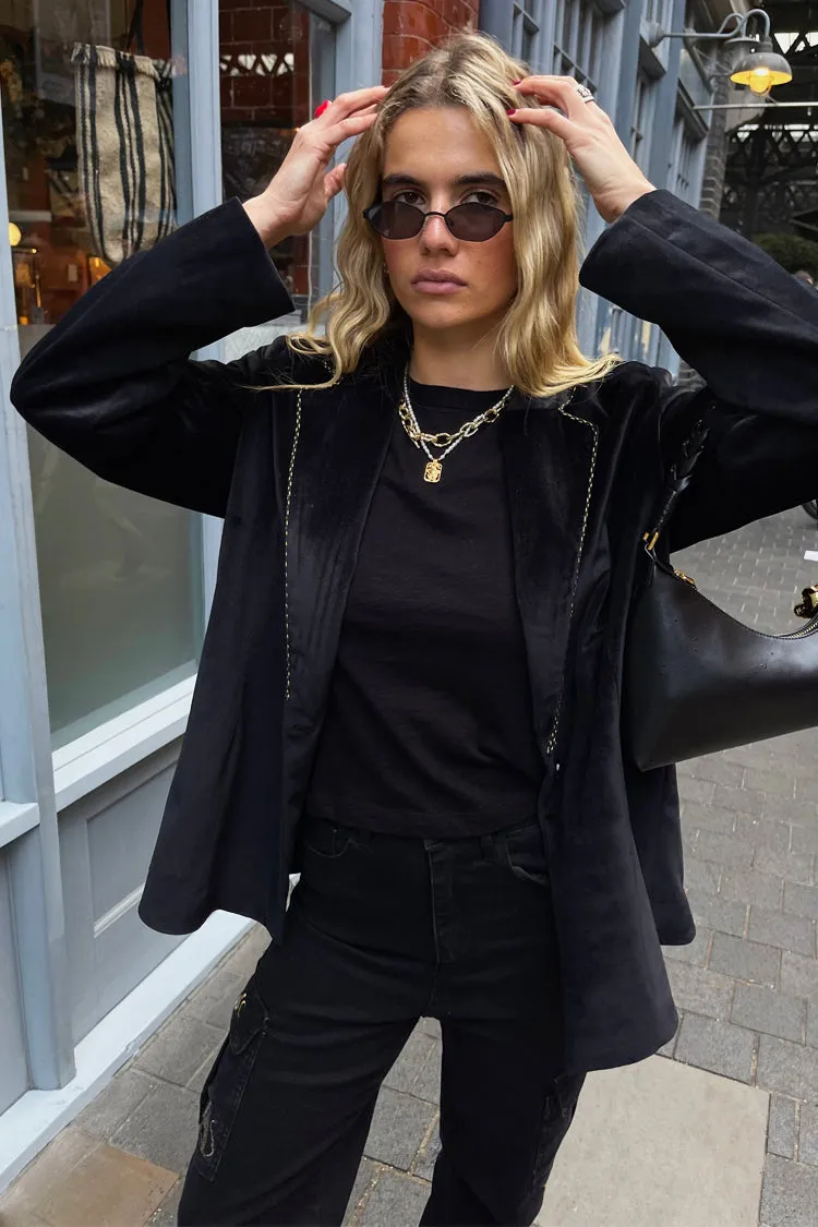 Black Velvet Blazer Running Wild - Enhanced Title