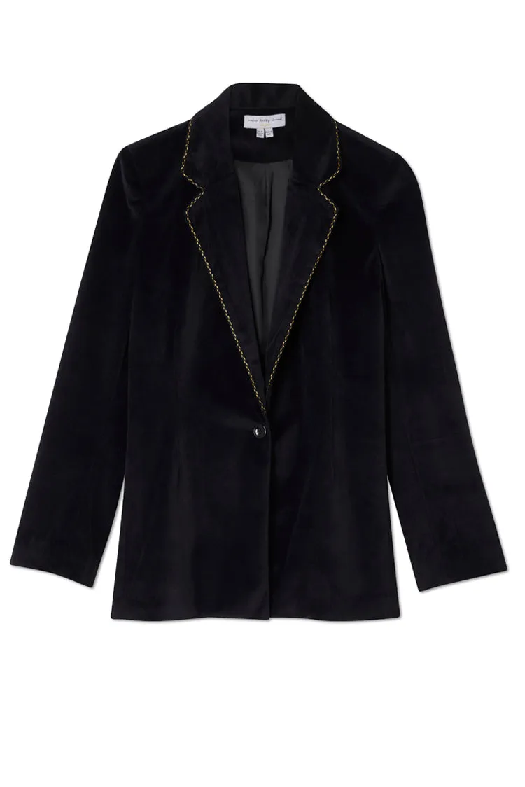 Black Velvet Blazer Running Wild - Enhanced Title