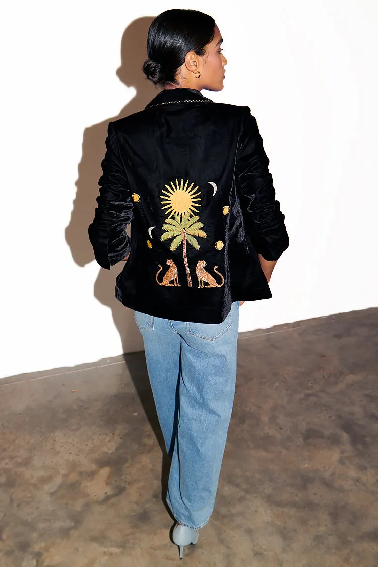 Black Velvet Blazer Running Wild - Enhanced Title