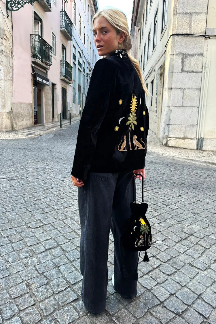 Black Velvet Blazer Running Wild - Enhanced Title