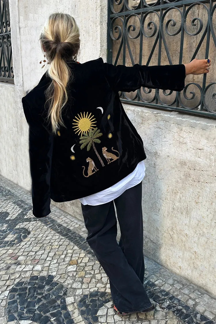 Black Velvet Blazer Running Wild - Enhanced Title