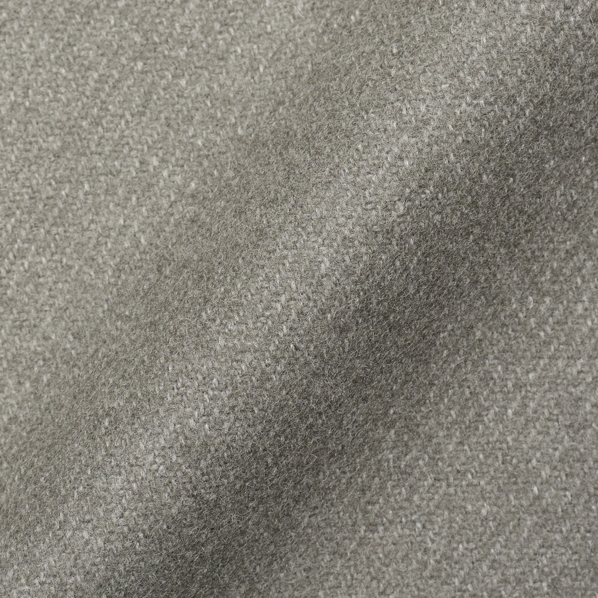 BOGLIOLI Milano Gray Virgin Wool Blend Flannel Unlined Coat EU 48 NEW US 38