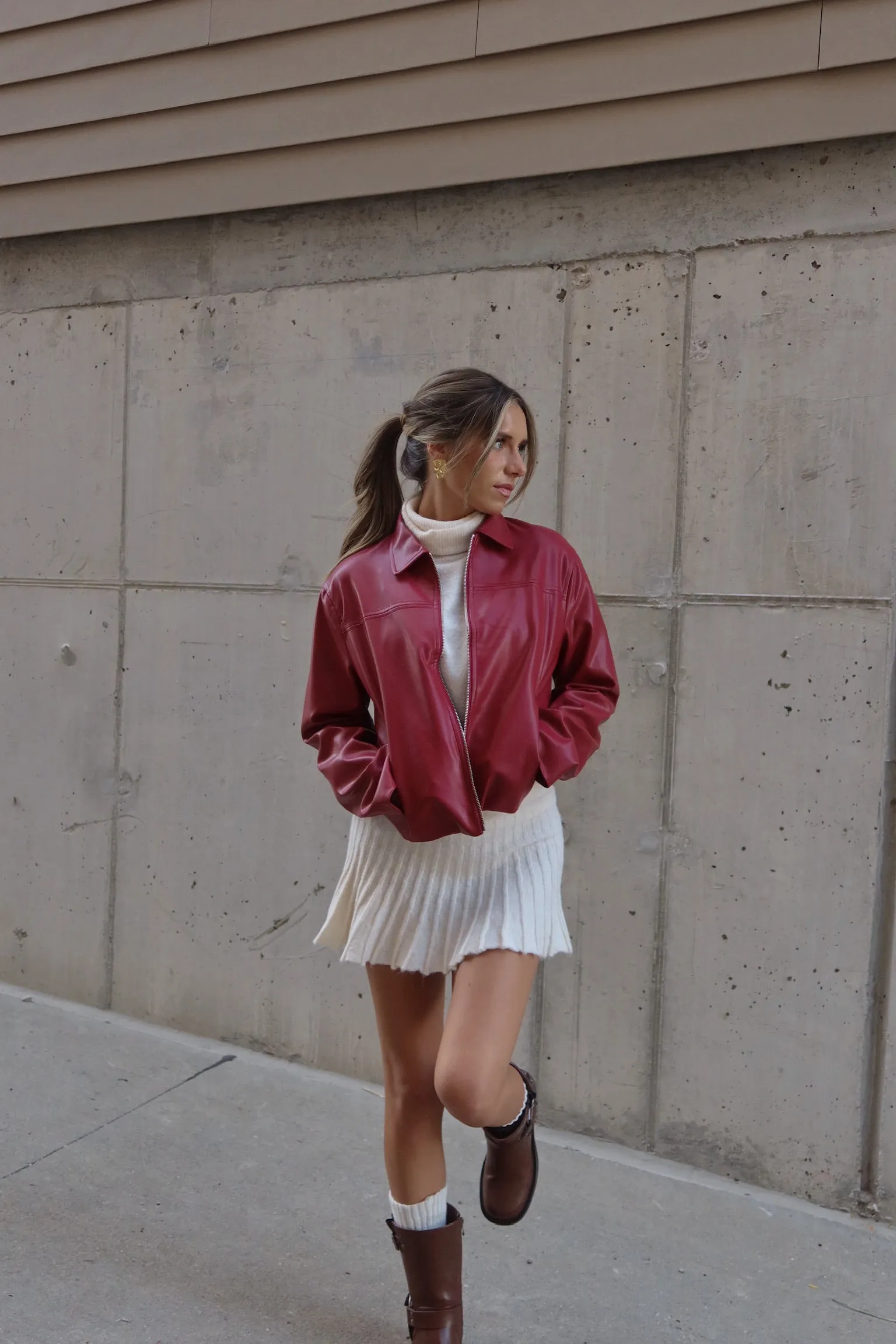 Carrie Turtleneck Cap Sleeve Top