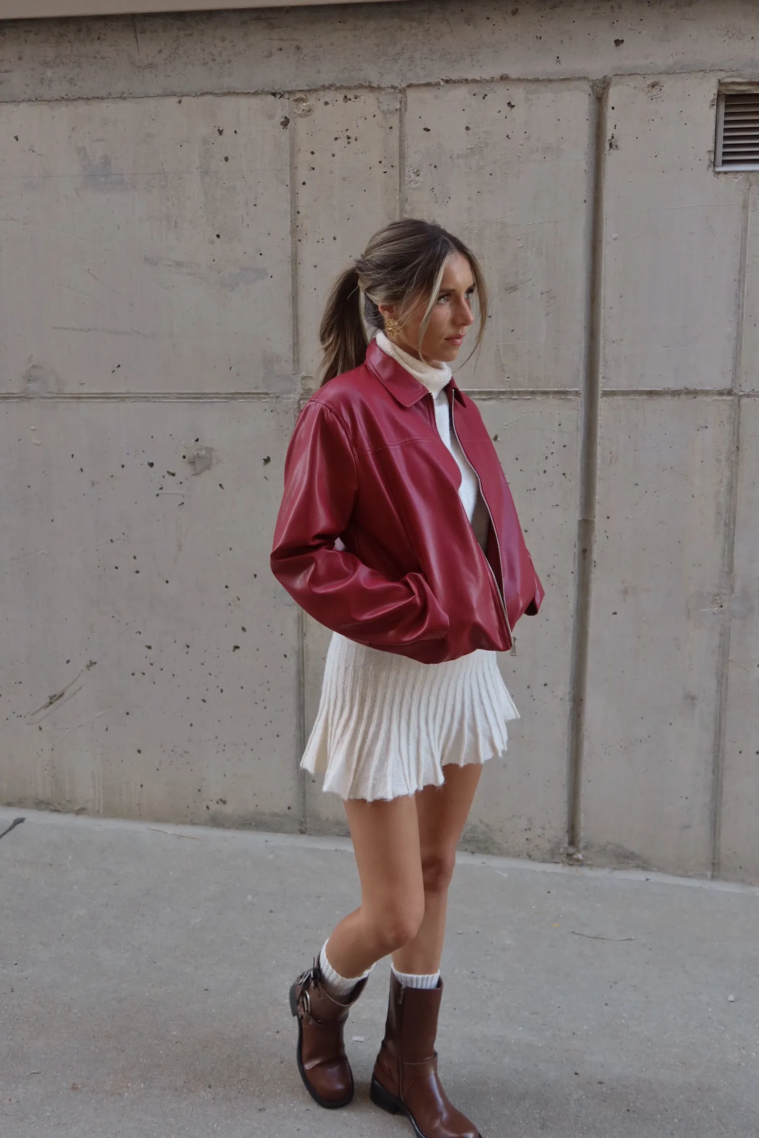 Carrie Turtleneck Cap Sleeve Top