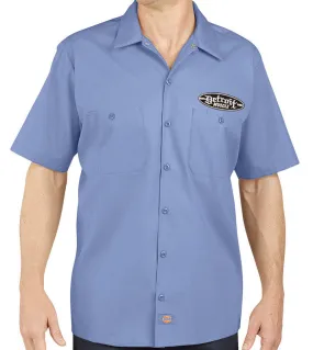 Detroit Muscle Work Shirt, Factory Blue