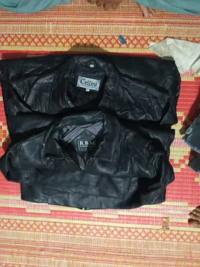 ID 148 leather jackets mix brands total 8 pieces