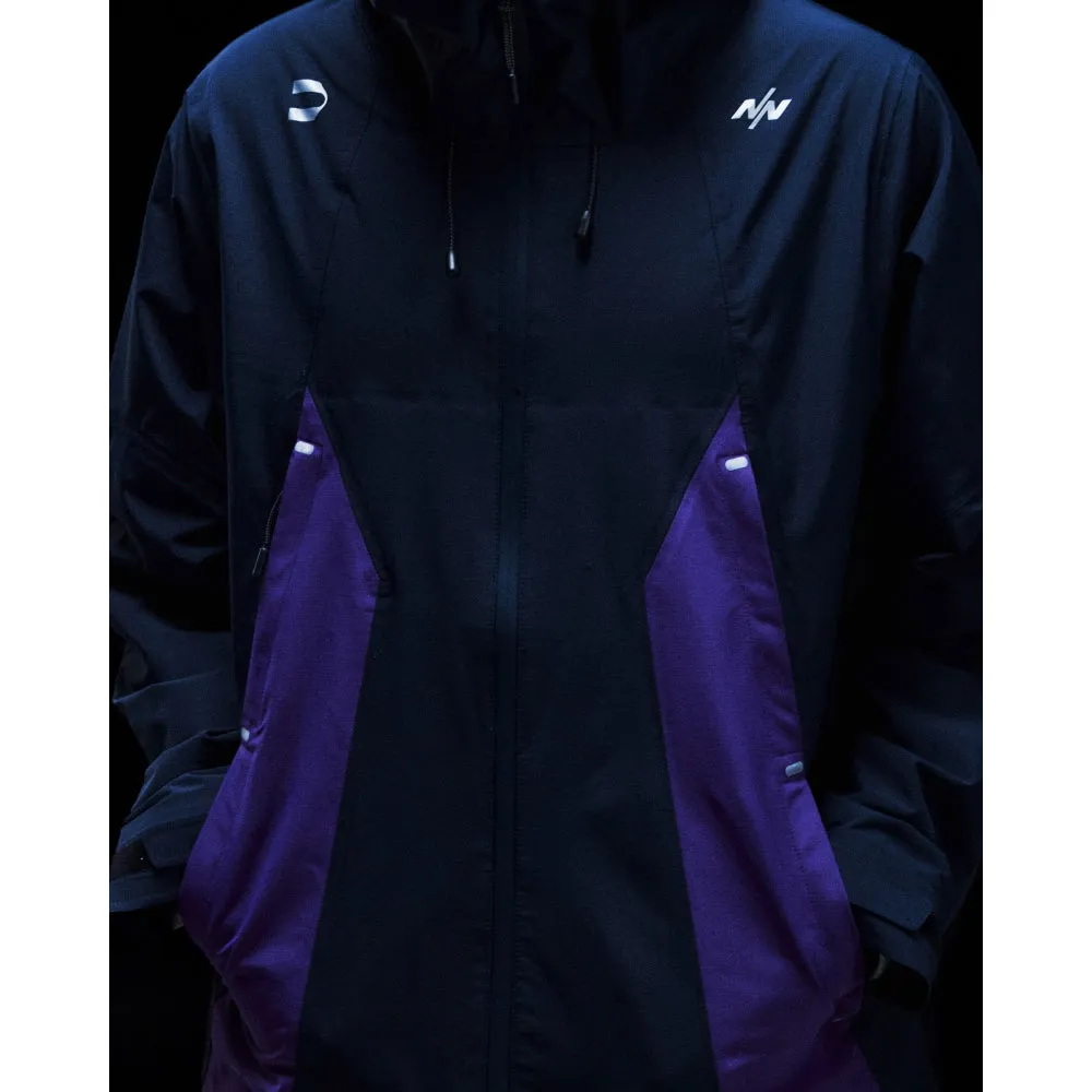 NINE POINT NINE DAY 3L SHELL JACKET-BLACK
