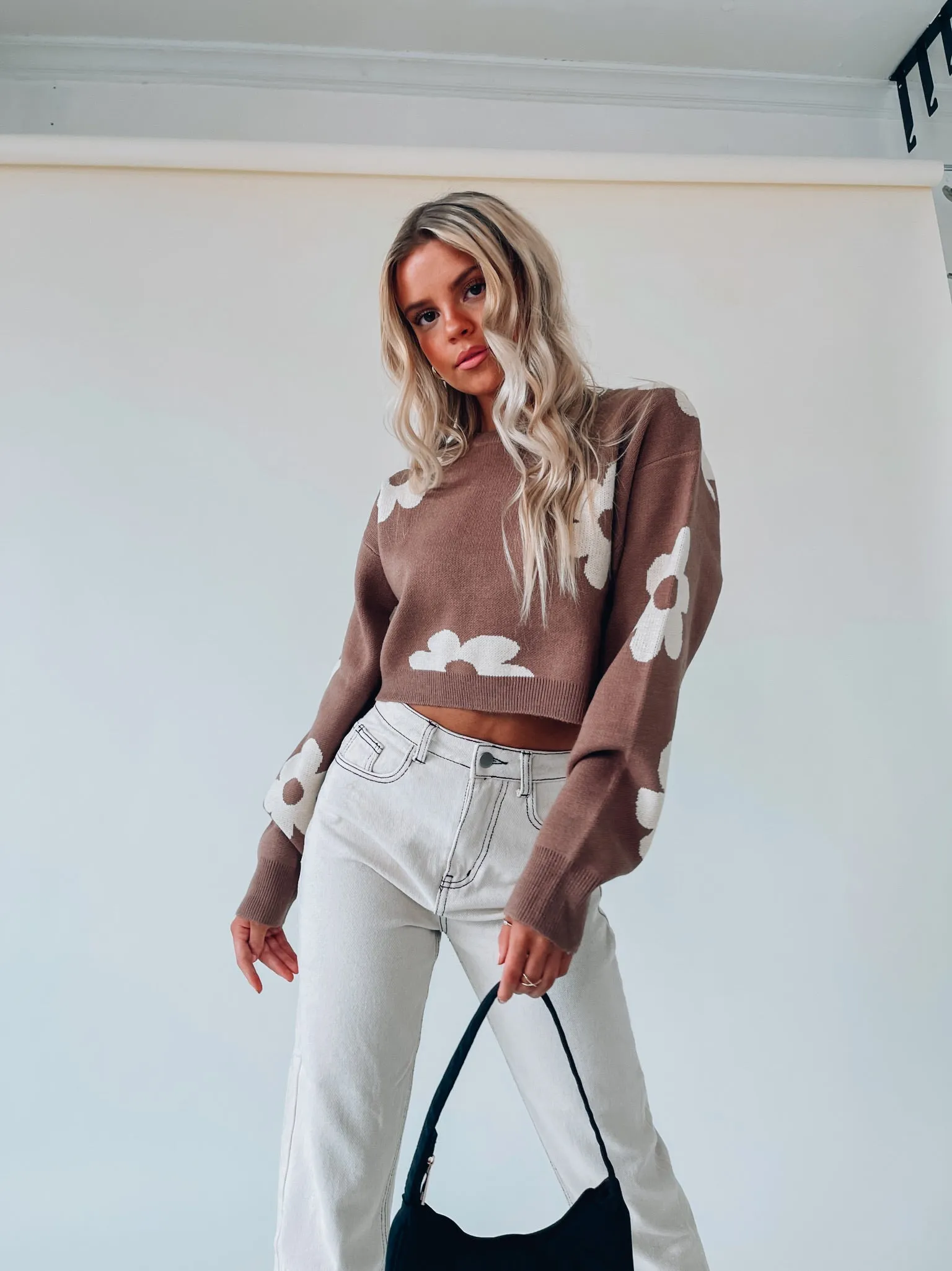 SALE :Kaysin Floral Sweater