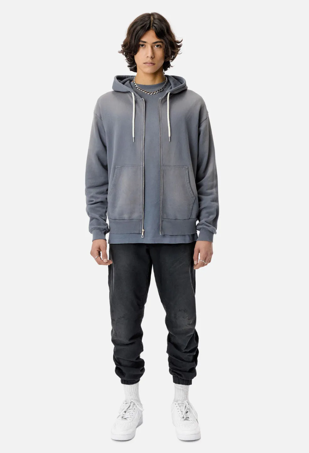 Sun-drenched Fullzip / Navy