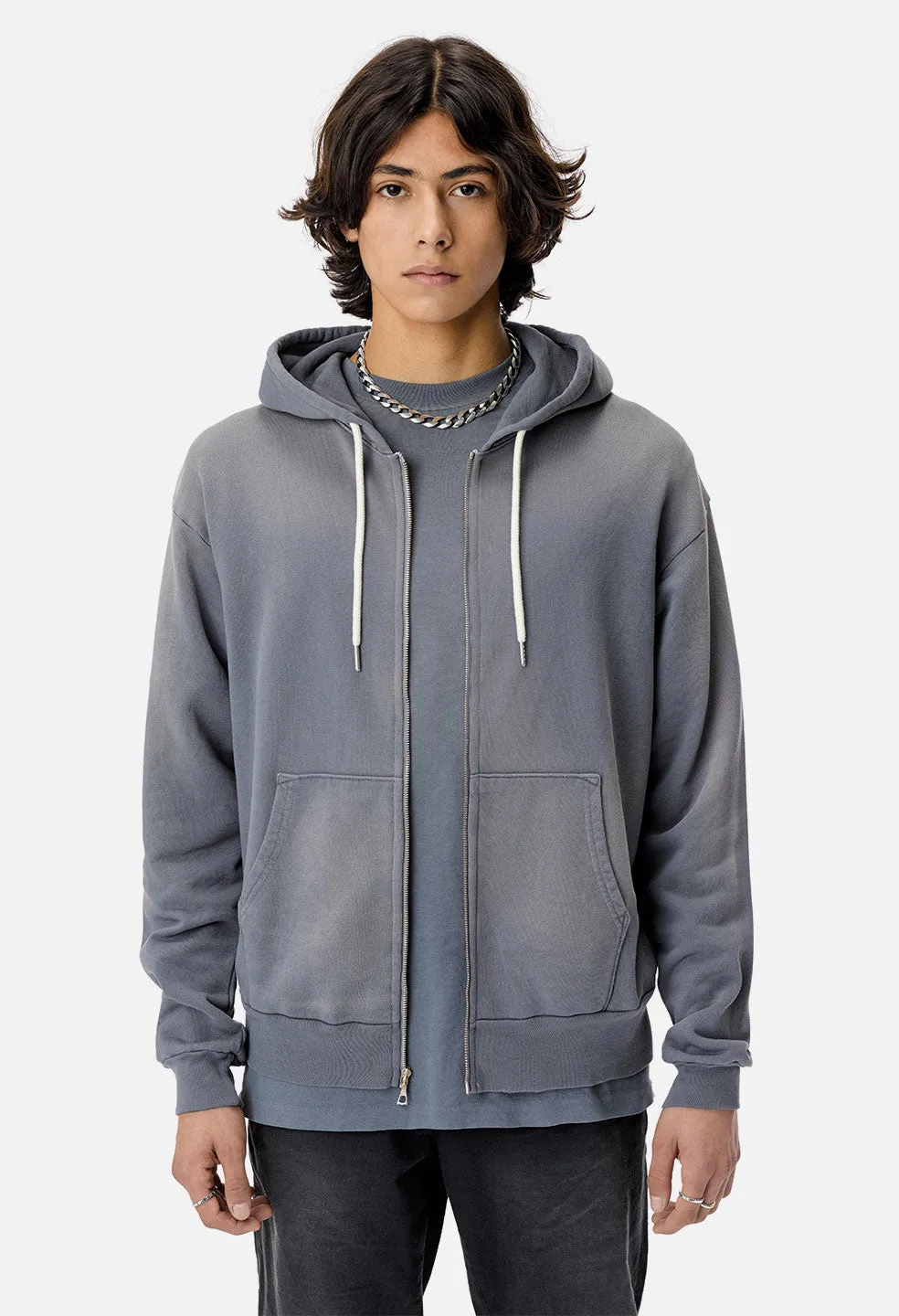Sun-drenched Fullzip / Navy