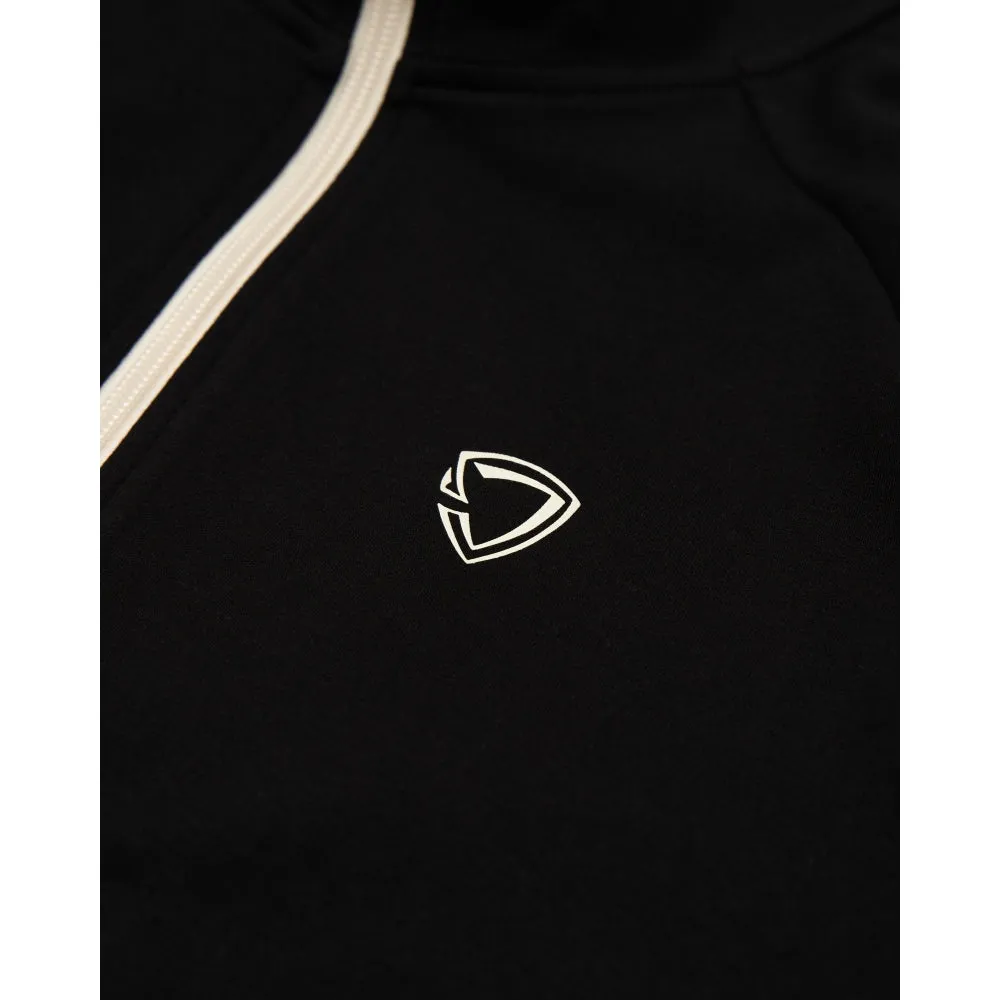 TEAMJOINED JOINED STRIPE ZIP UP-BLACK/BEIGE
